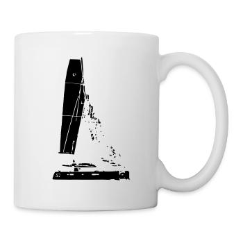 Segeln-Segelschiff-Lagoon-52-F- - Tasse - Weiß - Rechts