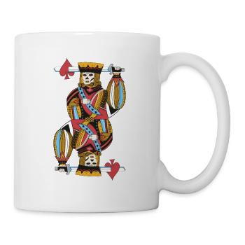 toten Königs - Tasse - Weiß - Rechts