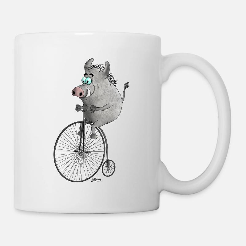 Vélo vintage - Mug blanc - blanc
