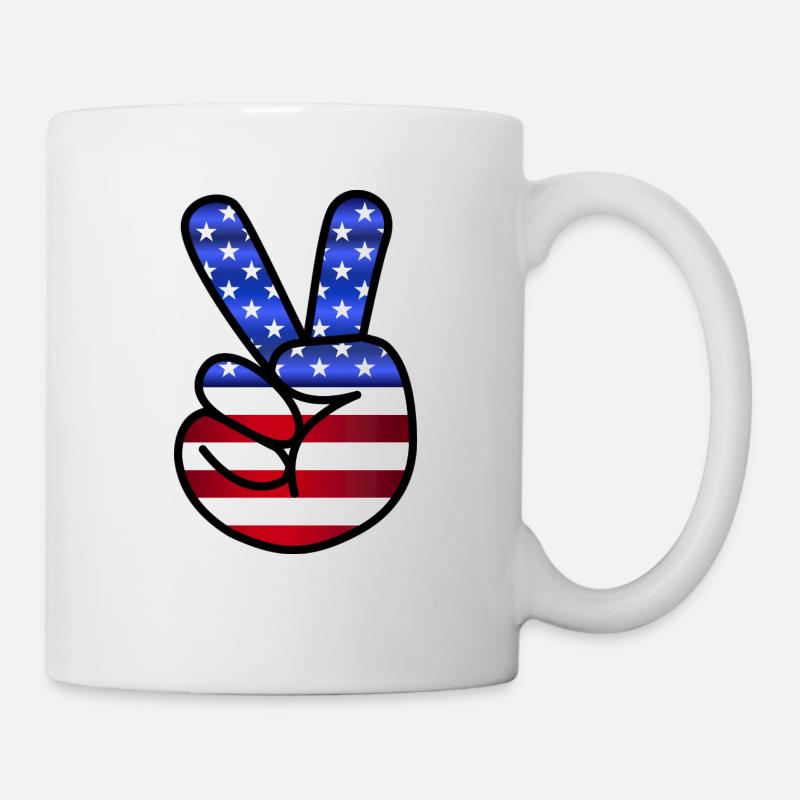 Collection USA - Mug blanc - blanc