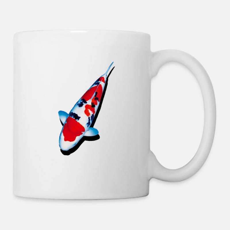 KOI-Karpfen - Tasse - Weiß