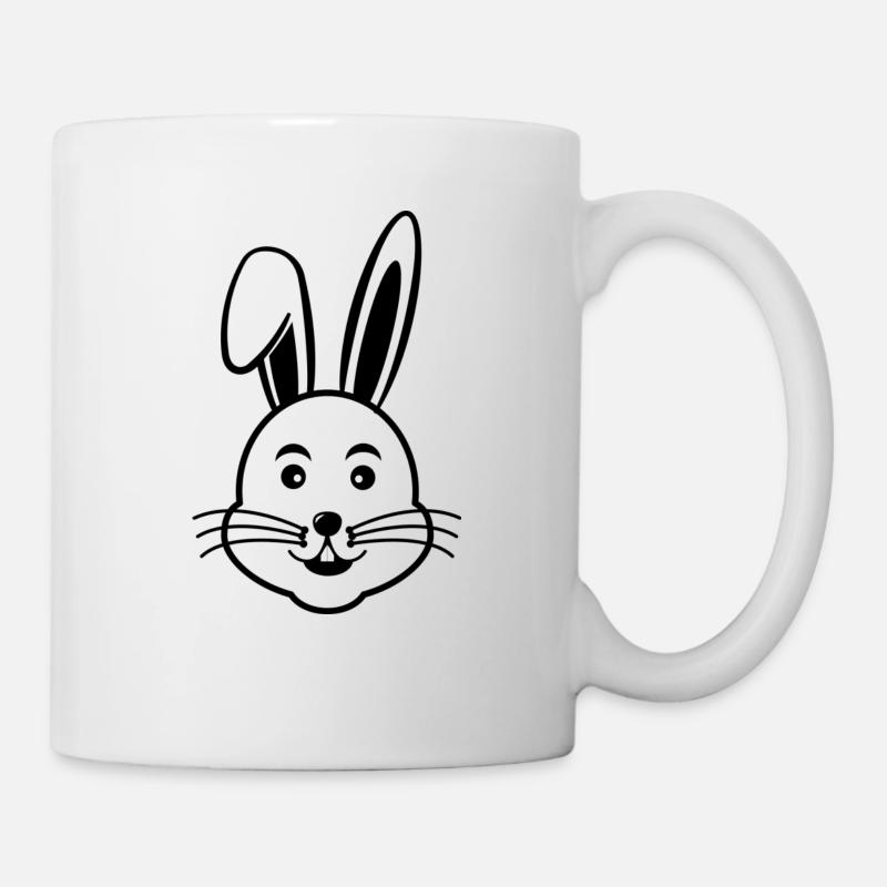 Hasenkopf - Mug blanc - blanc