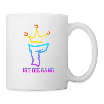 Floriankiller007 Unterschrift - Tasse - Weiß - Rechts