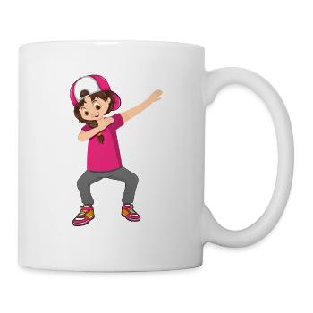 First Grader Dub Girls Enrollment Student - Mug - white - Right