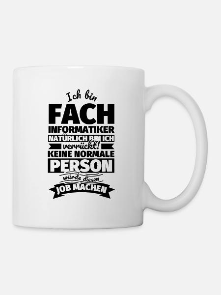 Fachinformatiker Geschenke - Tasse - Weiß