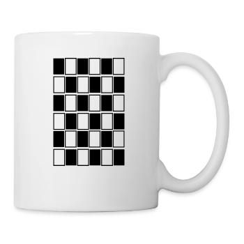 Muster - Tasse - Weiß - Rechts