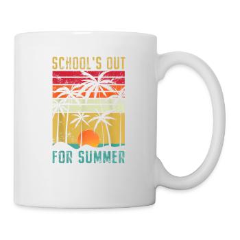 Le dernier jour d’école est terminé pour l’enseignant d’été - Mug blanc - blanc - Droite
