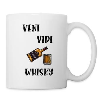 veni vidi whisky - Mug blanc - blanc - Droite