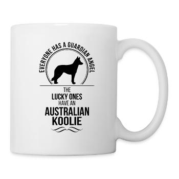 Australien Koolie ange gardien chiens Wilsigns - Mug blanc - blanc - Droite