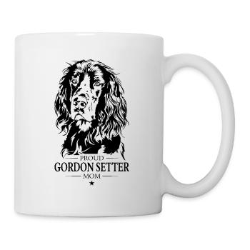 Gordon Setter Mom Hunde Hund Jagdhunde Wilsigns - Tasse - Weiß - Rechts
