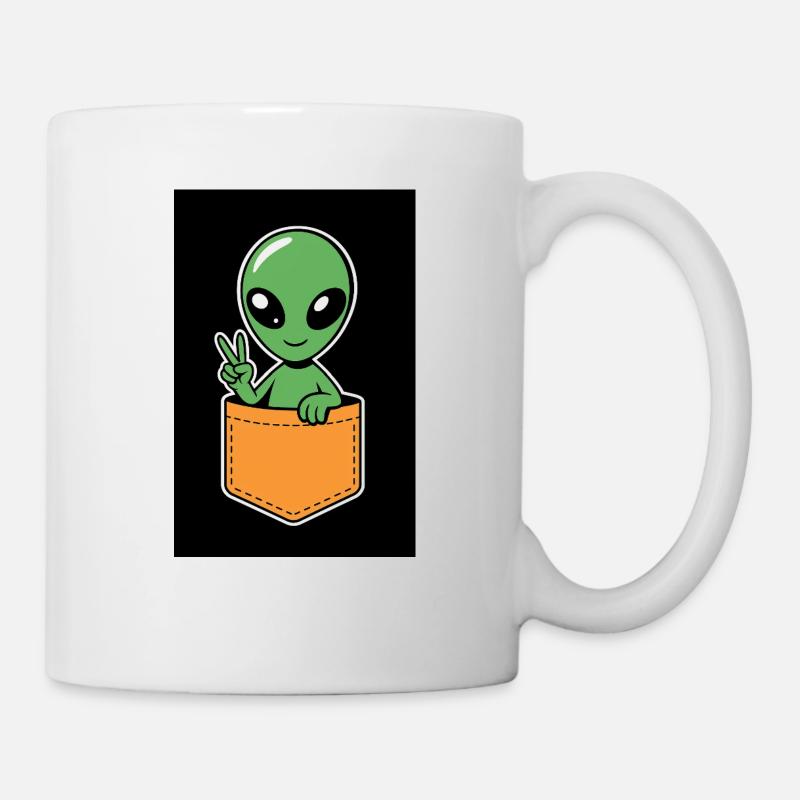 Étranger - Mug blanc - blanc