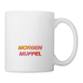 MORGENMUFFEL! personalisierbar - Tasse - Weiß - Rechts