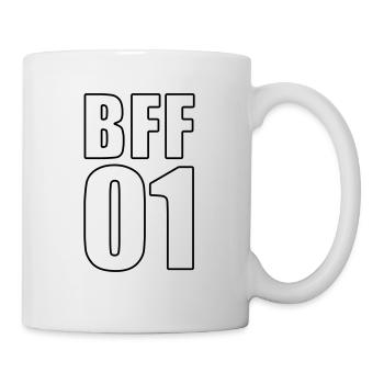Bff Shirt - Best Friend - Best Friend - Besti - Mug - white - Right