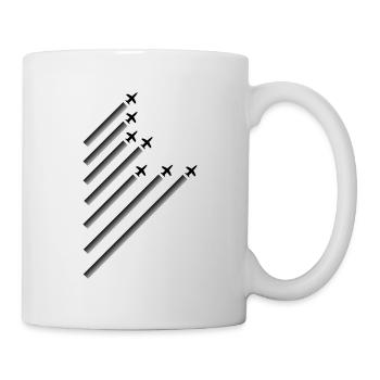 Flugzeuge - Tasse - Weiß - Rechts