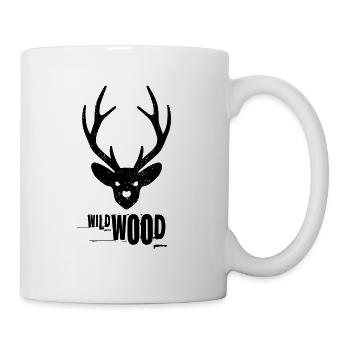 WILD WOOD STAG - BLACK - Mug - white - Right