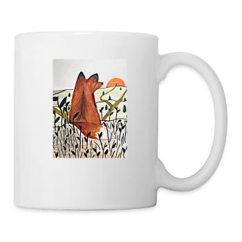 Little Foxy painting - Tasse - Weiß - Rechts