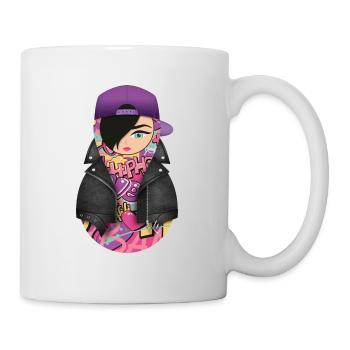 Matryoshka Nova - Mug blanc - blanc - Droite