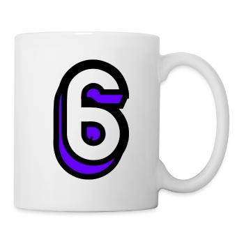 6 YEARS. 6th ANNIVERSARY. BIRTHDAY 6 YEARS. 6 - Mug - white - Right