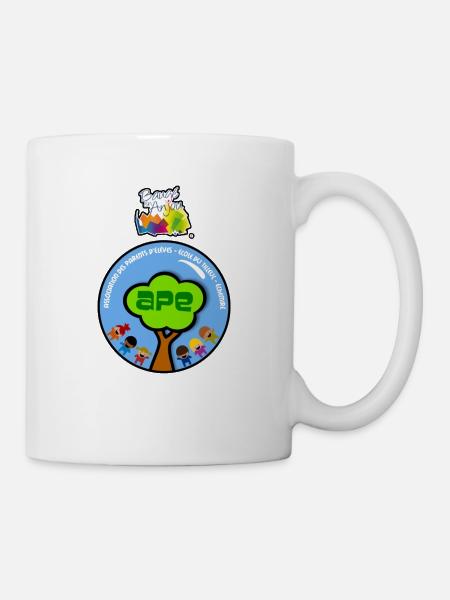 logo APE BEA BENEVOLE ST - Mug blanc - blanc