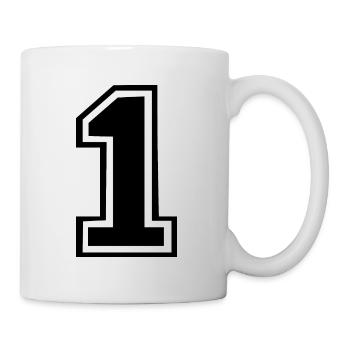 1 - Tasse - Weiß - Rechts