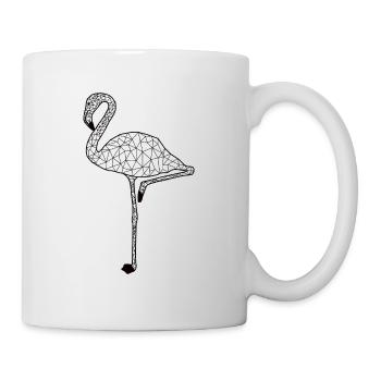 Flamingoo GeomeTRIX - Tasse - Weiß - Rechts