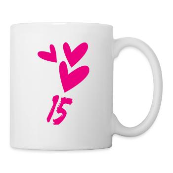 ALLES GUTE ZUM GEBURTSTAG. ALLES GUTE ZUM GEBURTSTAG. JAHRESTAG. - Tasse - Weiß - Rechts