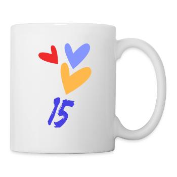 ALLES GUTE ZUM GEBURTSTAG. ALLES GUTE ZUM GEBURTSTAG. JAHRESTAG. - Tasse - Weiß - Rechts