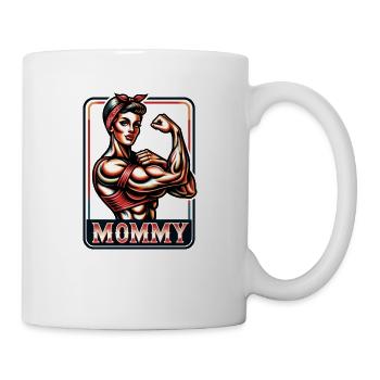 Muscle Mommy - Tasse - Weiß - Rechts