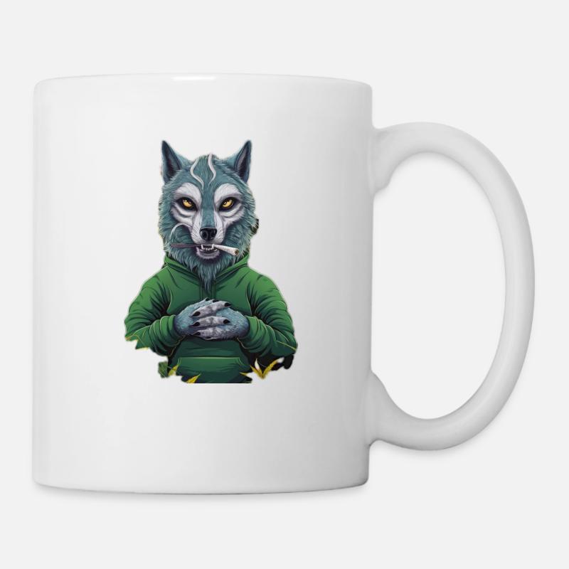 BackgroundEraser 20240608 115957859Aliens wolf - Mug - white
