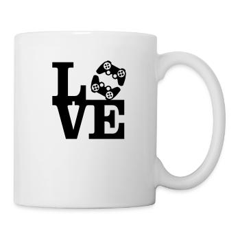 Love Gaming (Controller) - Mug blanc - blanc - Droite