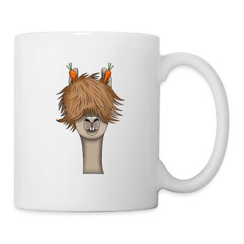 Cadeau d'amoureux des animaux alpaga lama lama cool - Mug blanc - blanc - Droite