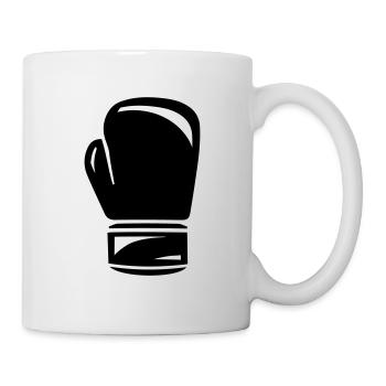 boxhandschuh - Tasse - Weiß - Rechts