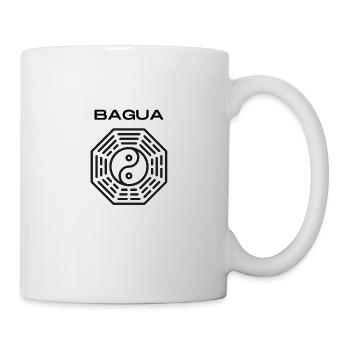 BAGUA PAKUA MARTIAL ART YIN YANG 8 Chinese kua - Mug - white - Right