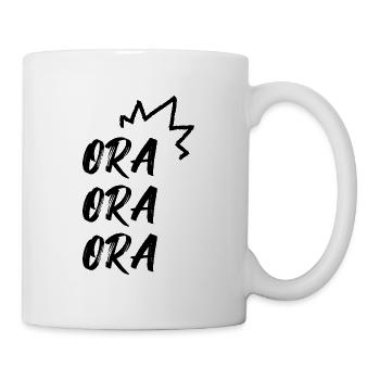 ORA ORA ORA Anime Manga Kanji Japanese - Mug - white - Right