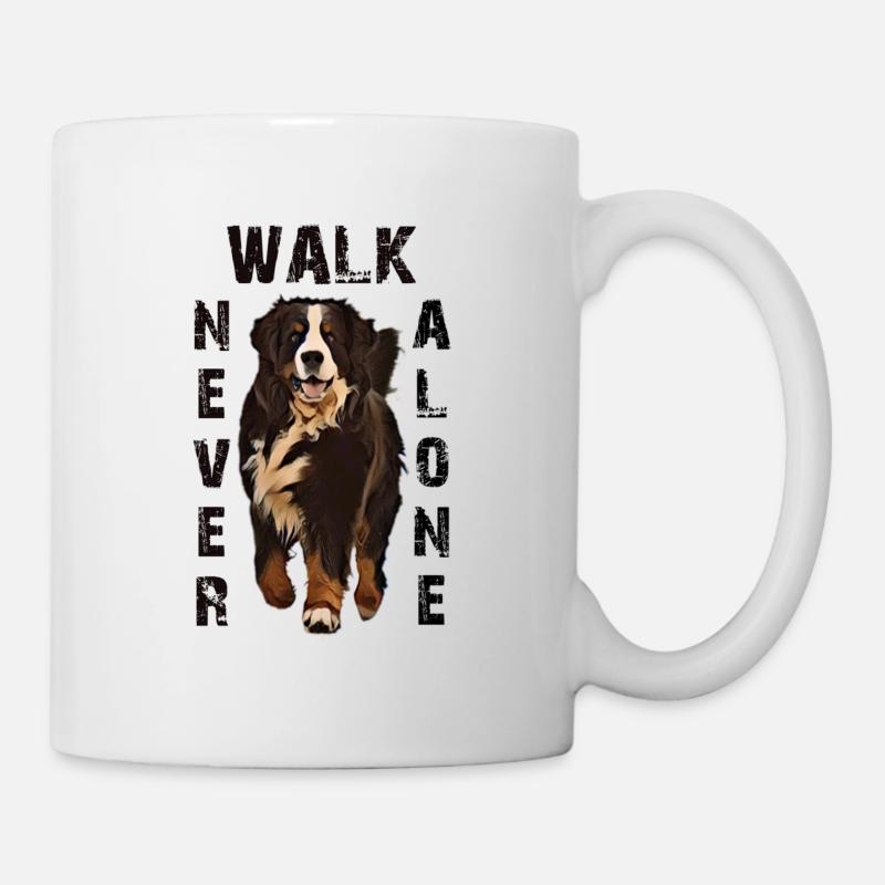 Berner Berghund - Tasse - Weiß