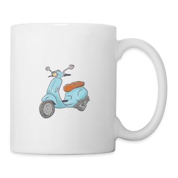 Wenn du keinen besitzt Scooter Roller Geschenk - Tasse - Weiß - Rechts