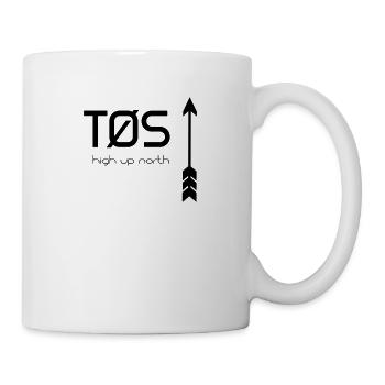 Tromsø TOS Norwegen - High Up North - Tasse - Weiß - Rechts