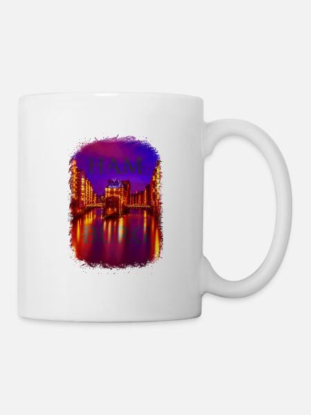 Crazy Hamburg - Tasse - Weiß