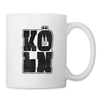Cologne Design Carnaval Souvenir Carnaval Cologne - Mug blanc - blanc - Droite