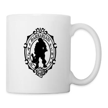 Barbar - Tasse - Weiß - Rechts