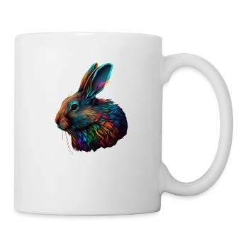 TRES BEAU LAPIN - Mug blanc - blanc - Droite