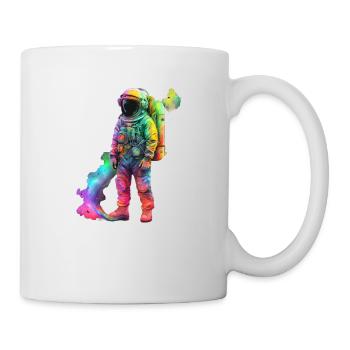 SPEZIELLER ASTRONAUT - Tasse - Weiß - Rechts