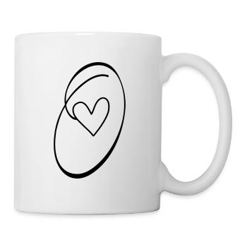 Letter O Letter O Calligraphy - Mug - white - Right