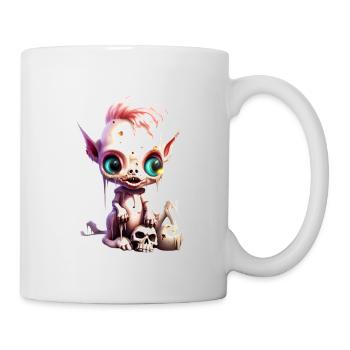 Licorne zombie - Mug blanc - blanc - Droite