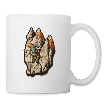 Peak Performance: Mountain Climbing - Mug - white - Right