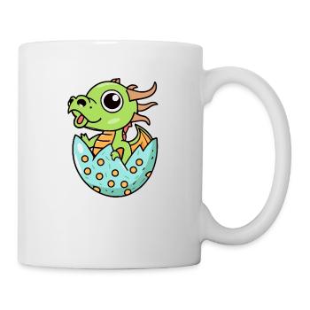 Dragon - Mug blanc - blanc - Droite