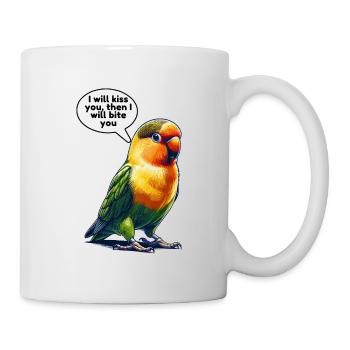 Lovebird Love Birds - Mug - white - Right