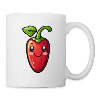 Chili - Tasse - Weiß - Rechts