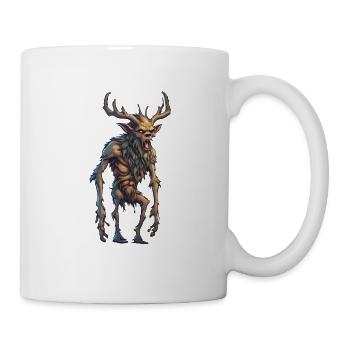 Wendigo / böser Geist / Besitzergreifend / Horror - Tasse - Weiß - Rechts
