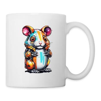 Robot Animal / AI / Mechanized Animals / Comic - Mug - white - Right